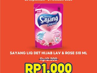 Promo ALFAMART x SHOPEEPAY produk pilihan cuma Rp. 1.000 berlaku 25 September–24 Oktober 2025 pukul 10.00–22.00 WIB.