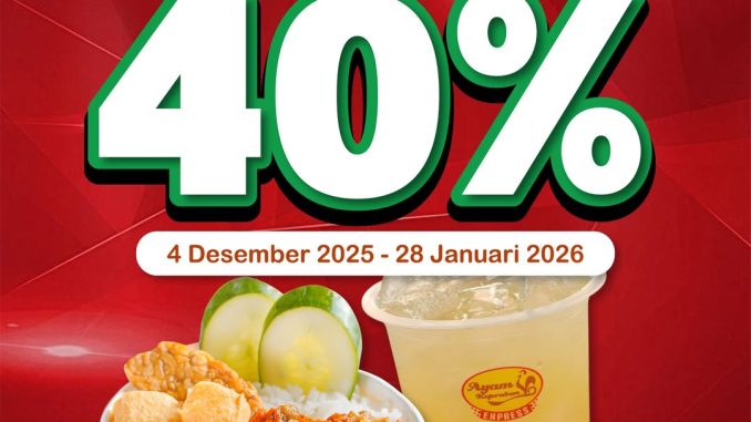 Promo Ayam Keprabon Express GoFood Diskon Hingga 40% di 68 outlet tertentu