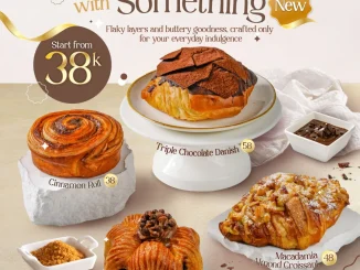Promo BAKERZIN New Pastry Mulai Rp. 38.000 varian Cinnamon Roll dan Danish terbaru