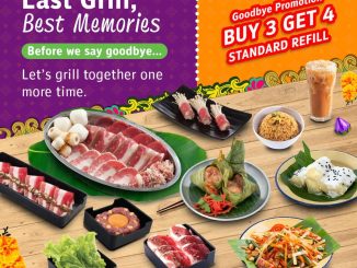 Promo Bar.B.Q Plaza Goodbye Promotion Buy 3 Get 4 Standard Refill di Central Park hingga 18 Juni 2026