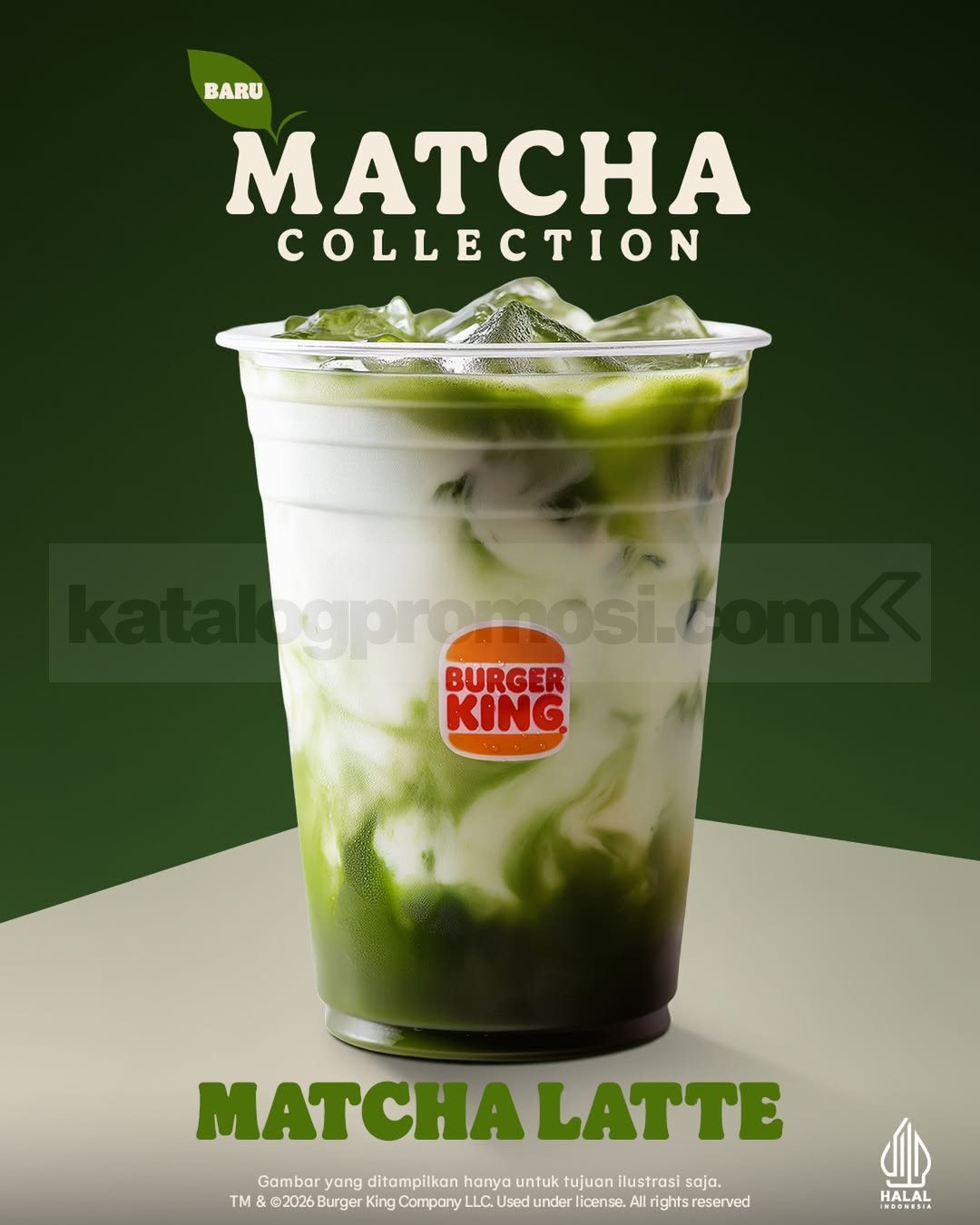 Promo Burger King Menu Baru! Matcha Latte Promo Burger King Menu Baru! Matcha Latte creamy dan lembut, nikmati setiap seruput terasa nikmat