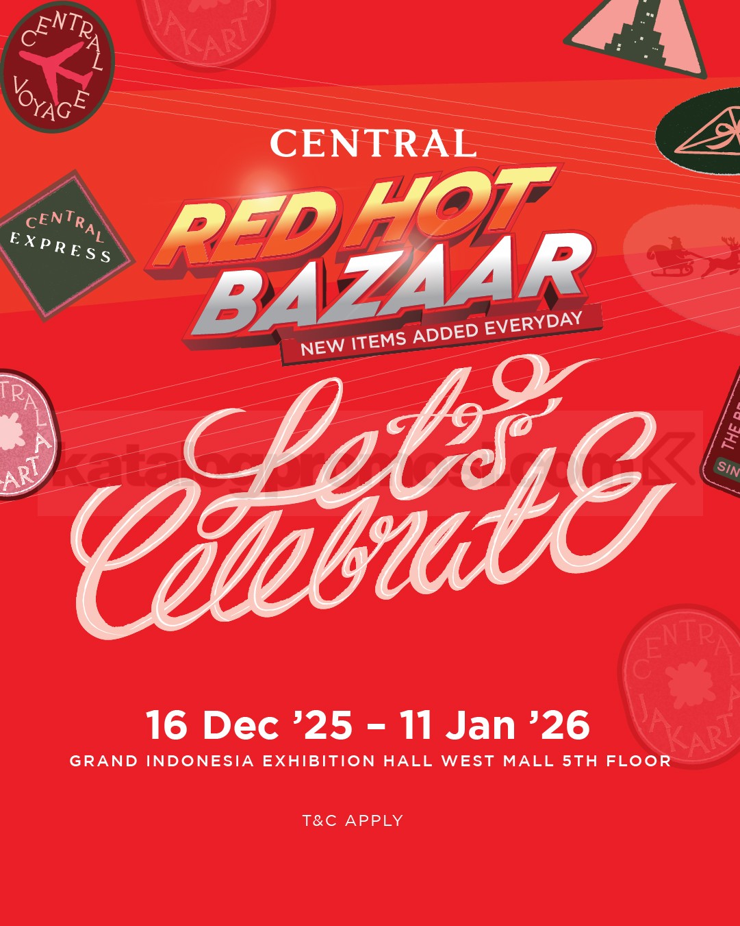 Promo CENTRAL RED Hot Bazaar Diskon hingga 70% Promo CENTRAL RED Hot Bazaar Diskon hingga 70% 1