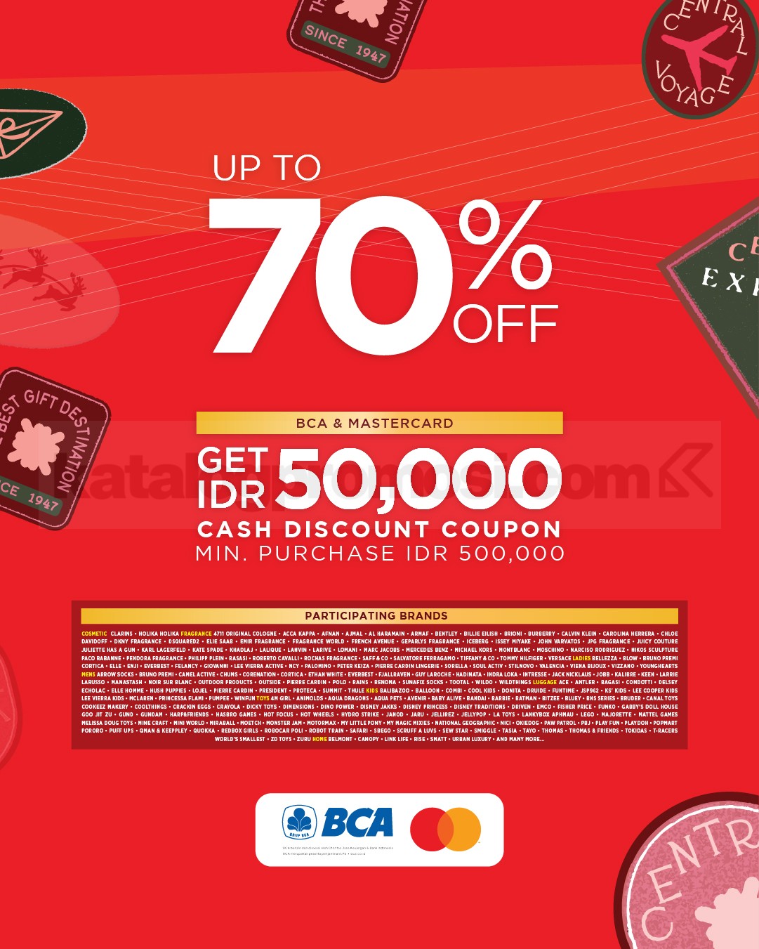 Promo CENTRAL RED Hot Bazaar Diskon hingga 70% Promo CENTRAL RED Hot Bazaar Diskon hingga 70% 2