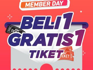 Promo CGV Monday Member Day beli 1 gratis 1 tiket nonton film regular 2D