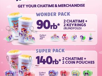 Promo Chatime Powerpuff Girls Wonder Pack & Super Pack 14