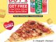 Promo Cheese & Dough Beli 1 Gratis 1 Slice Pizza + Minuman 250ml