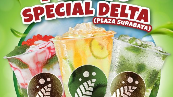 Promo Cincau Station Delta Beli 2 Tebus Murah Rp. 2.000 berlaku di Plaza Surabaya