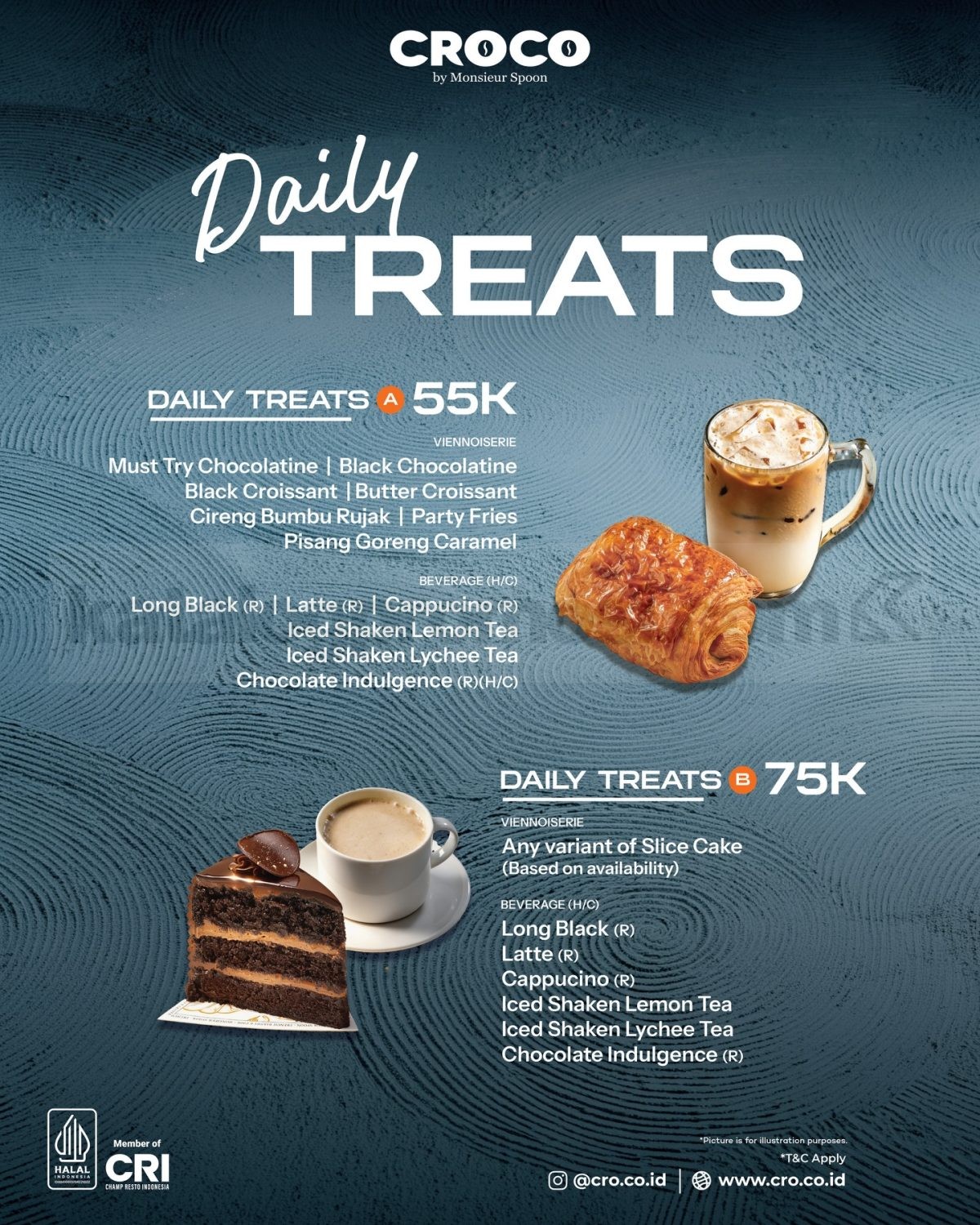 Promo CROCO Daily Treats mulai Rp. 55.000 Promo CROCO Daily Treats mulai Rp. 55.000 1