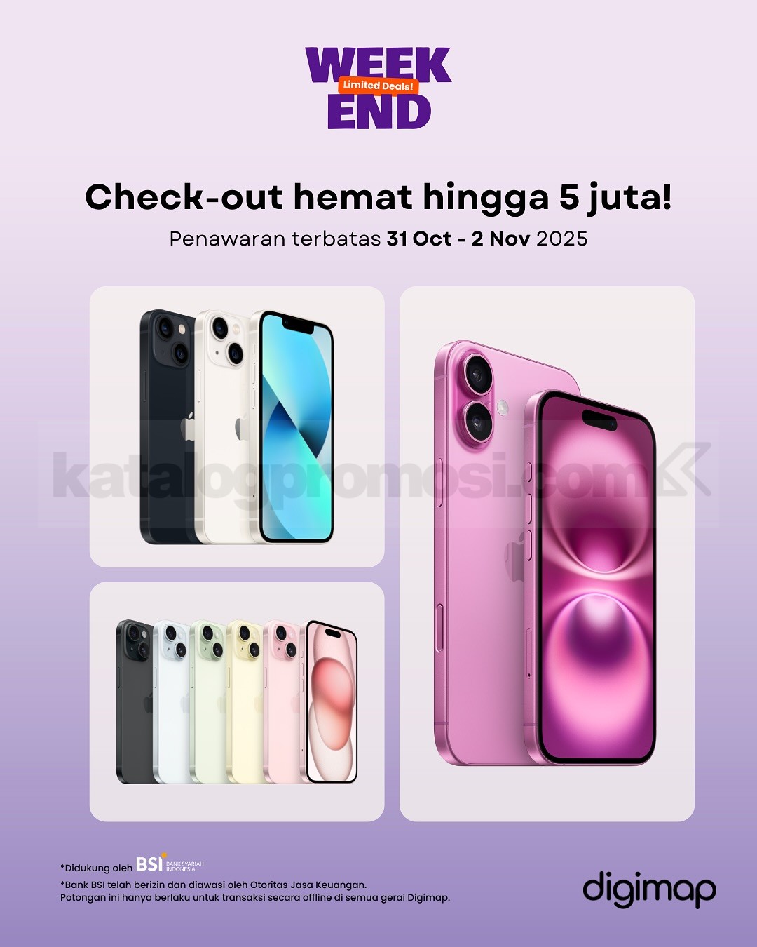Promo DIGIMAP Weekend Deals Diskon Hingga Rp. 2.000.000 Promo DIGIMAP Weekend Deals Diskon Hingga Rp. 2.000.000 1