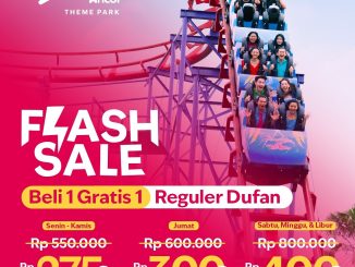 Promo Dufan Ancol Flash Sale Beli 1 Gratis 1 Tiket Reguler mulai Rp275.000 berlaku 26 September 2025