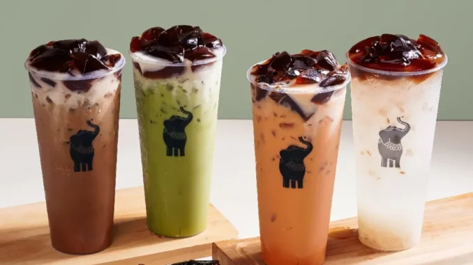 Promo Dum Dum Thai Drinks Grass Jelly Series 1