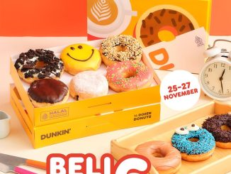 Promo Dunkin Donuts Beli 6 Gratis 6 Bandung 25-27 November 2025 semua outlet tertentu