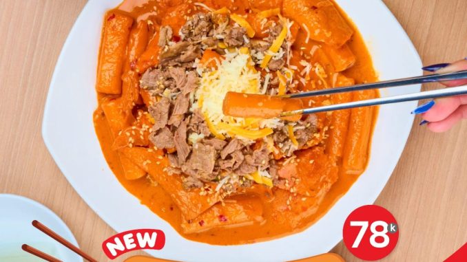 Promo EBIGA NEW! Spicy Rose Tteokbokki Rp78.000 1