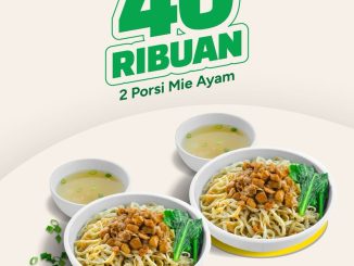 Promo Es Teler 77 Mie Ayam 2 Porsi Rp. 40.000 khusus dine in