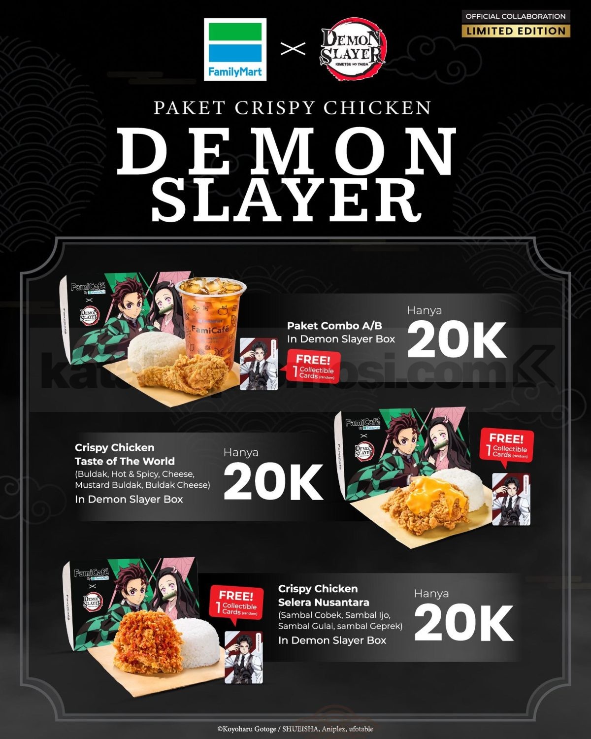 Promo FAMILYMART × DEMON SLAYER Petualangan Terus Berlanjut! Promo FAMILYMART × DEMON SLAYER Petualangan Terus Berlanjut! 3