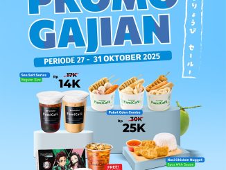 Promo FAMILYMART Gajian menu favorit mulai Rp. 14.000 berlaku 27–31 Oktober 2025 di toko tertentu