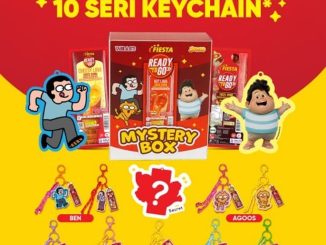 Promo Fiesta Ready To Go x Tahilalats x Jumbo gratis keychain di Alfamart, Alfamidi, Lawson