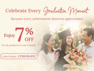 Promo FlowerAdvisor Graduation Buket Bunga Diskon 7% buket bunga wisuda elegan untuk hadiah kelulusan