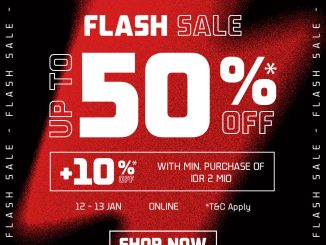 Promo FOOT LOCKER Flash Sale diskon hingga 50% + 10% OFF online Januari 2026