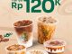 Promo Fore Coffee 12.12 Beli 5 Cups Rp. 120.000 berlaku 10–12 Desember 2025 untuk minuman hingga Rp. 34.000 di store Fore Coffee.