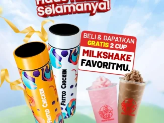romo Fritto Chicken beli tumbler gratis 2 milkshake dan refill es teh seumur hidup Rp. 100.000