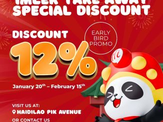 Promo Haidilao Imlek Take Away Diskon 12% di Haidilao PIK Avenue