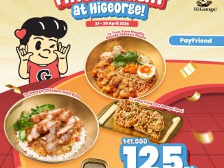 Promo HiGeorge Payday Treat Combo Mulai Rp.125.000 periode 27 – 30 April 2026 paket PayFriend PayFavorite PayFeast