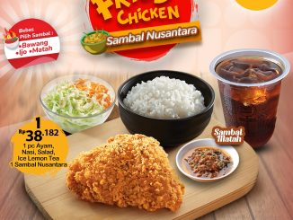 Promo HokBen Fried Chicken Sambal Nusantara Mulai Rp. 38.182 4