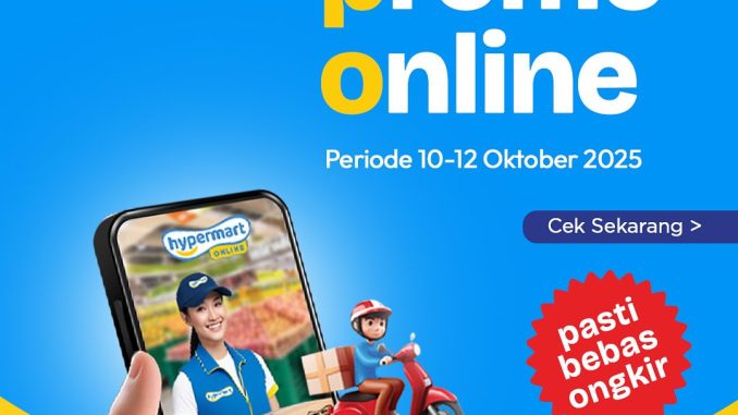 Promo Hypermart Online 10.10 Happy Shopping 1
