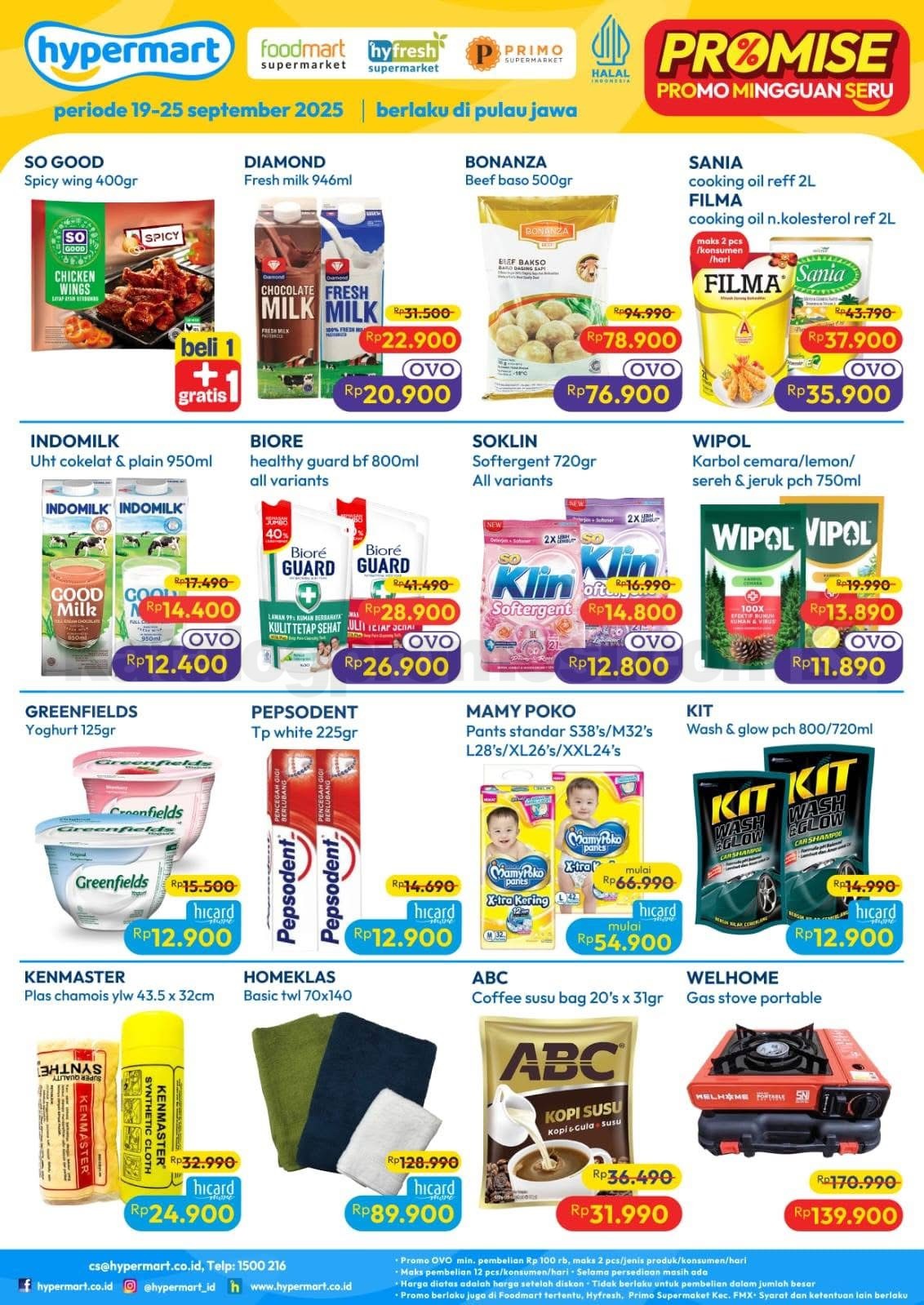Promo HYPERMART WEEKDAY 22-25 September 2025 Promo HYPERMART WEEKDAY 22-25 September 2025 2