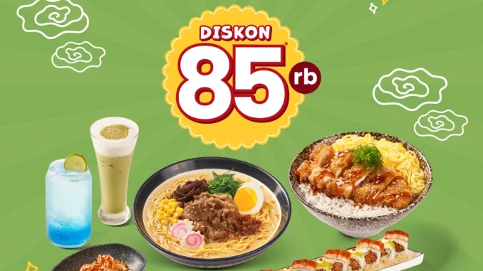 Promo Ichiban Sushi Weekend Makin Happy diskon Rp 85.000 pembayaran Debit atau QRIS BTN