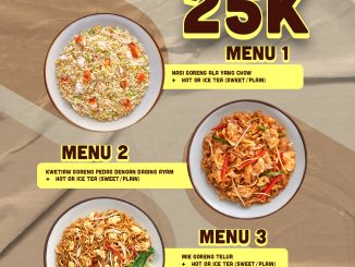 Promo Imperial Kitchen & Dimsum Paket Hemat Rp. 25.000 free teh menu lengkap dine-in