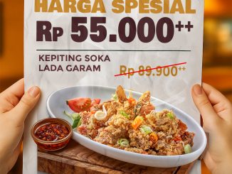 Promo Imperial Kitchen & Seafood Kepiting Soka Lada Garam Rp. 55.000++ Dine-in Kemayoran