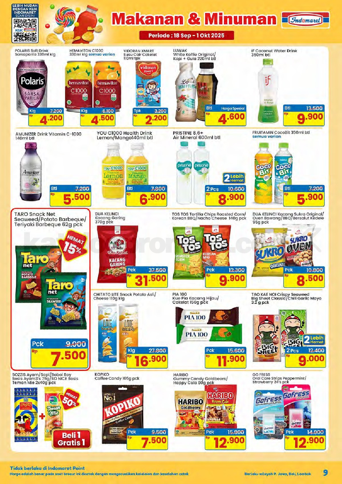 Promo Indomaret Katalog Terbaru 18 September - 01 Oktober 2025 Promo Indomaret Katalog Terbaru 18 September - 01 Oktober 2025 9