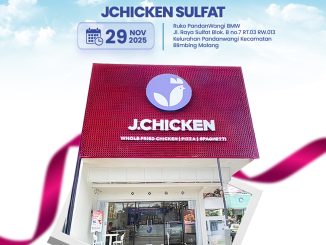 Promo JChicken Grand Opening Sulfat Malang gratis 50 Crunchy Bites pada 29 November 2025 dengan hadiah Spin The Wheel dan Ice Cream.