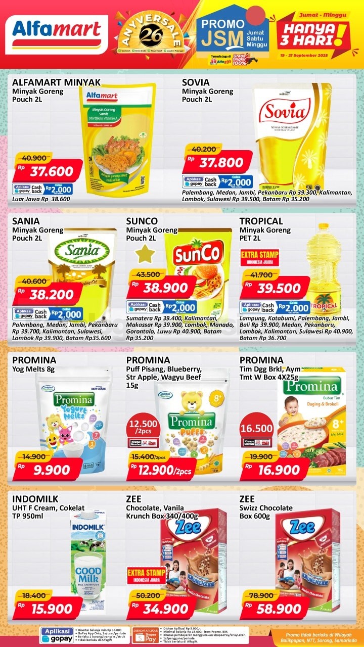 Promo JSM ALFAMART MINGGU INI 19-21 September 2025 Promo JSM ALFAMART MINGGU INI 19-21 September 2025 1