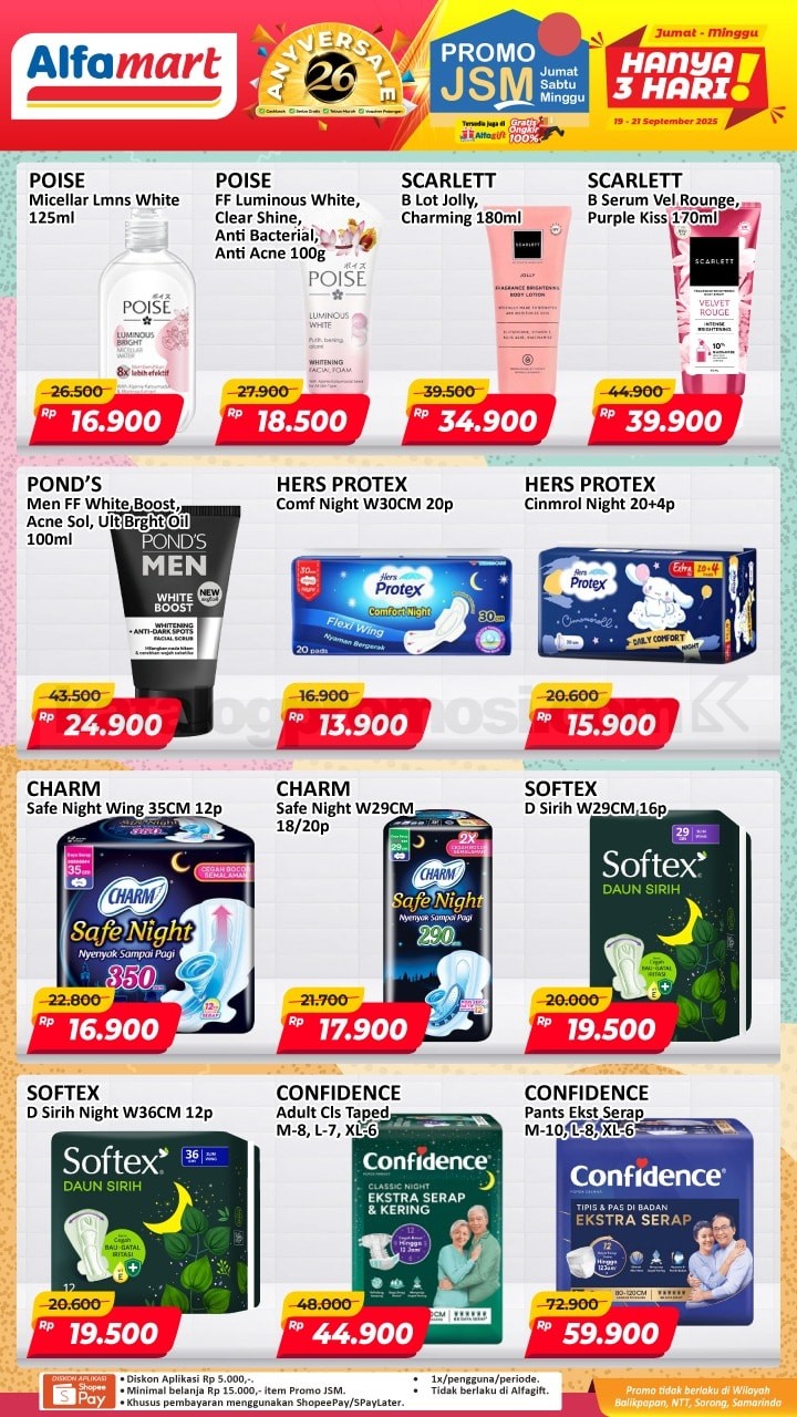 Promo JSM ALFAMART MINGGU INI 19-21 September 2025 Promo JSM ALFAMART MINGGU INI 19-21 September 2025 2