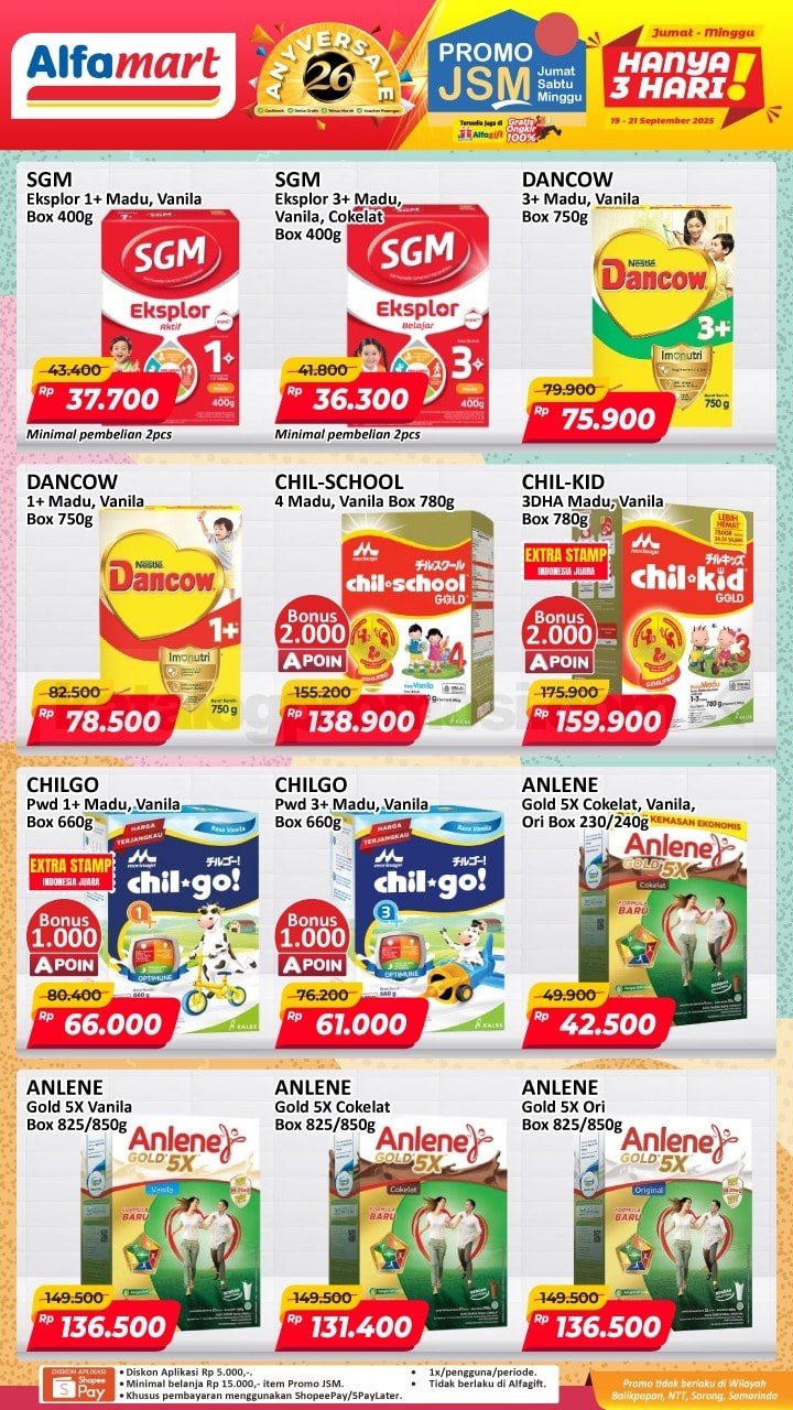 Promo JSM ALFAMART MINGGU INI 19-21 September 2025 Promo JSM ALFAMART MINGGU INI 19-21 September 2025 3