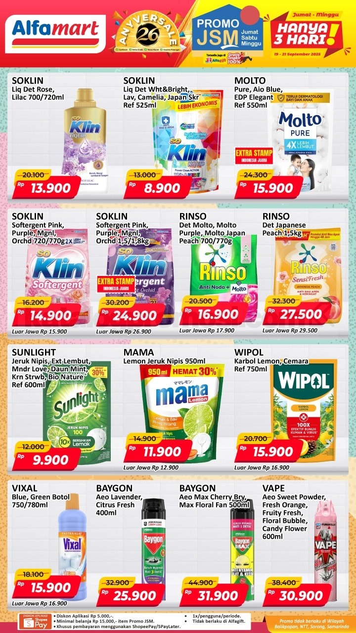 Promo JSM ALFAMART MINGGU INI 19-21 September 2025 Promo JSM ALFAMART MINGGU INI 19-21 September 2025 4