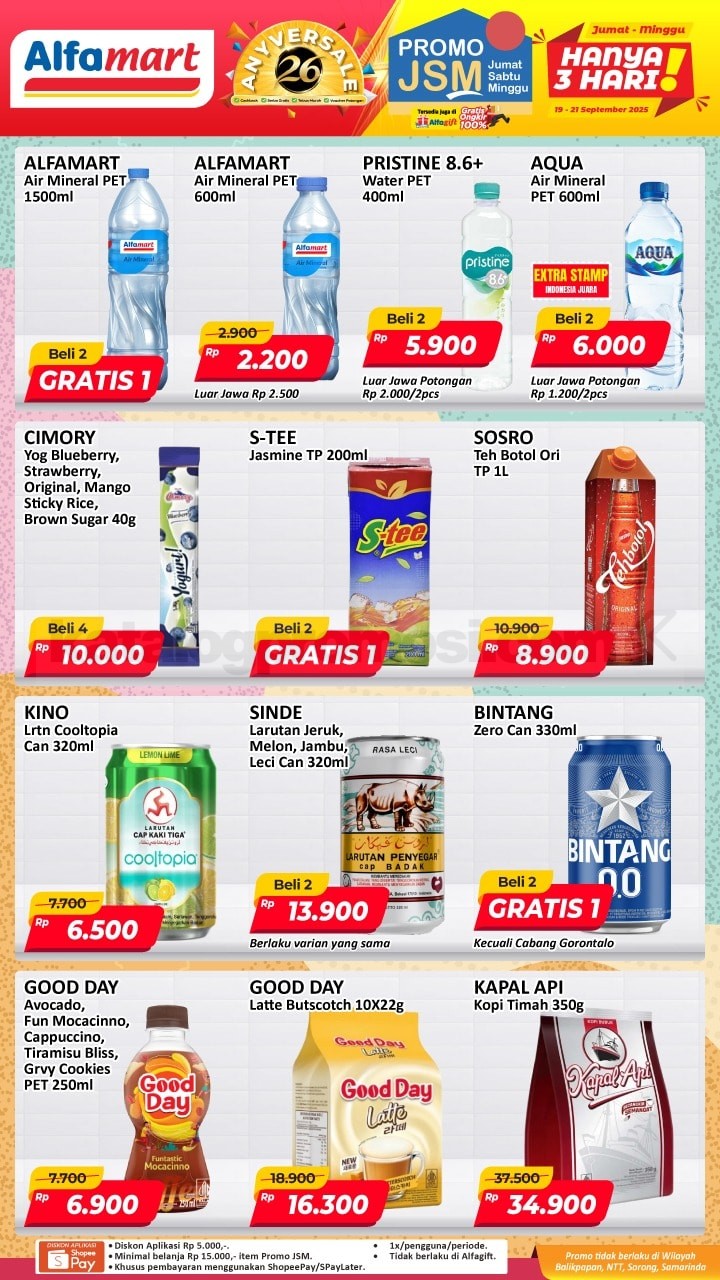Promo JSM ALFAMART MINGGU INI 19-21 September 2025 Promo JSM ALFAMART MINGGU INI 19-21 September 2025 8