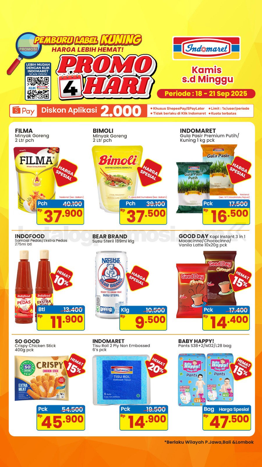 Promo JSM INDOMARET MINGGU INI 18-21 SEPTEMBER 2025 Promo JSM INDOMARET MINGGU INI 18-21 SEPTEMBER 2025 1