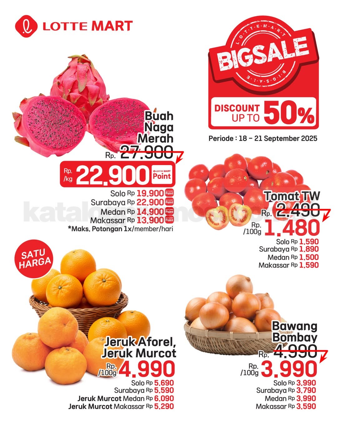 Promo JSM LOTTEMART WEEKEND 18-21 SEPTEMBER 2025 Promo JSM LOTTEMART WEEKEND 18-21 SEPTEMBER 2025 2