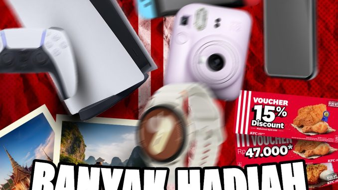 Promo KFC KFCku App Lucky Draw berhadiah trip ke Bangkok & Vietnam berlaku hingga Desember 2025