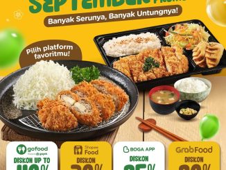 Promo Kimukatsu Delivery September 2025 diskon hingga 40% di GoFood, GrabFood, ShopeeFood, dan Boga App