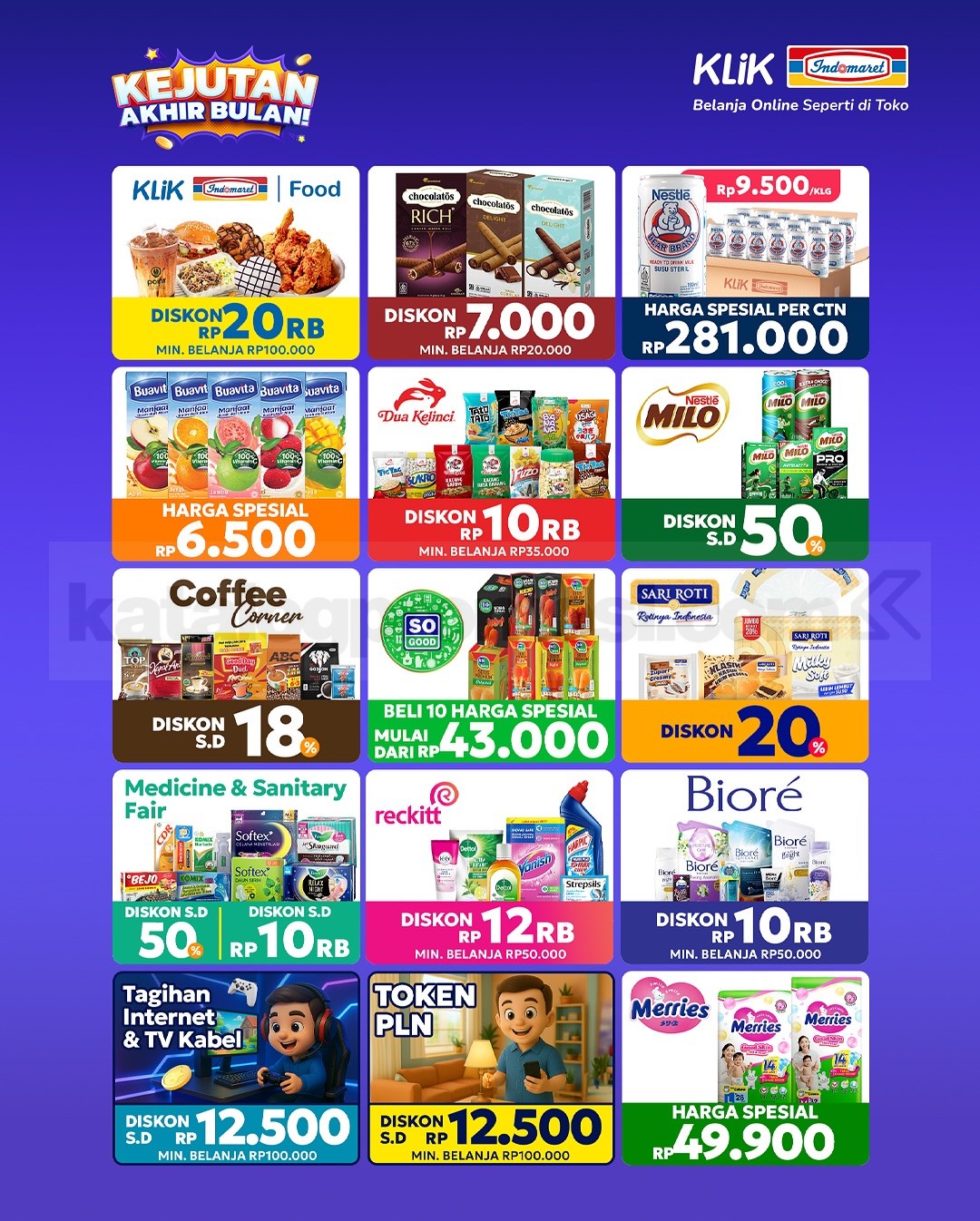 Promo Klik Indomaret Kejutan Akhir Bulan Diskon hingga 55% Promo Klik Indomaret Kejutan Akhir Bulan Diskon hingga 55% 2
