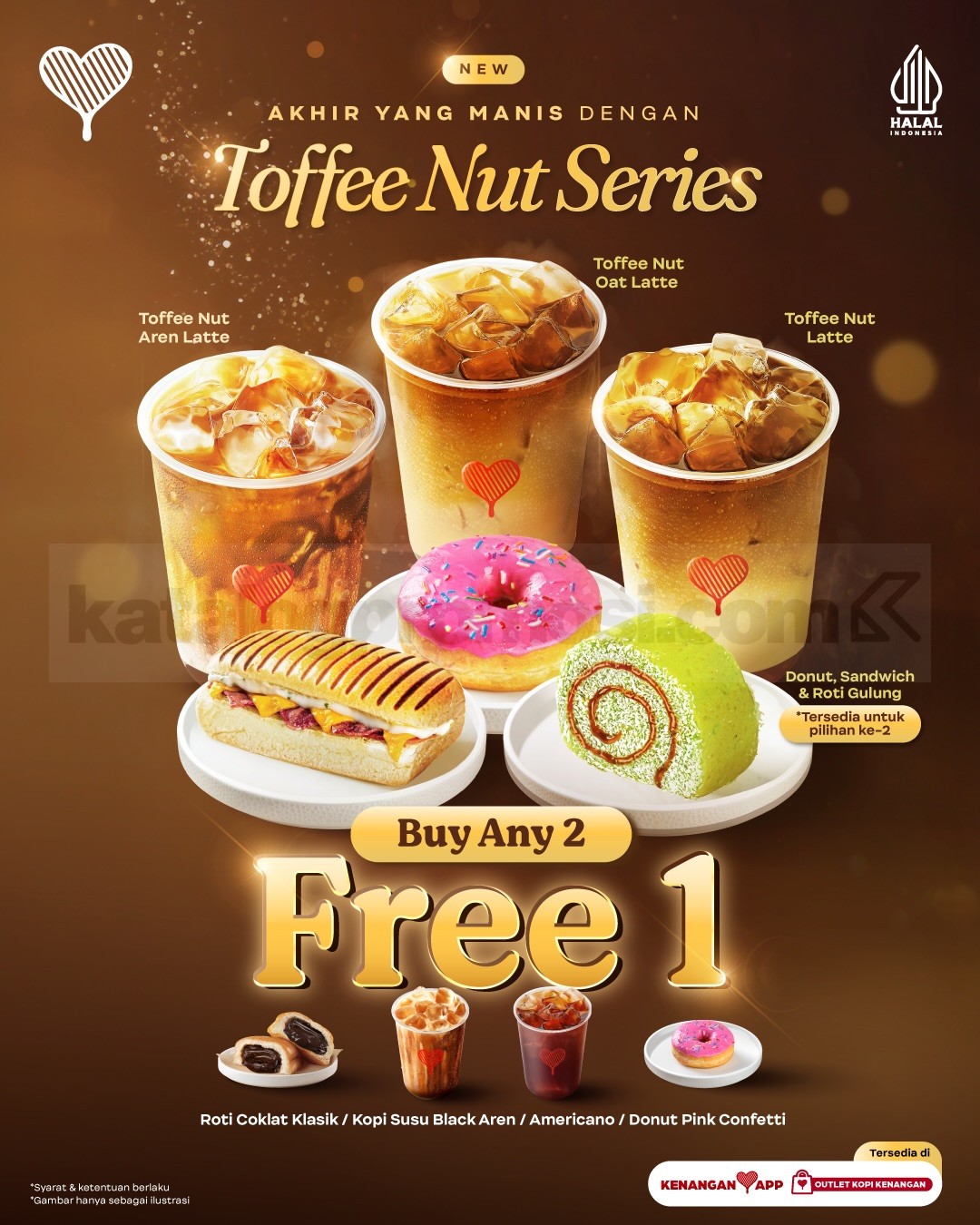 Promo Kopi Kenangan NEW! Toffee Nut Series Mulai Rp. 19 ribu Promo Kopi Kenangan NEW! Toffee Nut Series Mulai Rp. 19 ribu 1