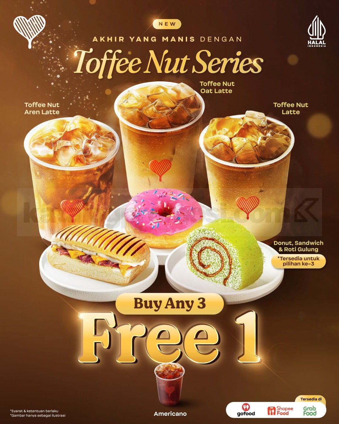 Promo Kopi Kenangan NEW! Toffee Nut Series Mulai Rp. 19 ribu Promo Kopi Kenangan NEW! Toffee Nut Series Mulai Rp. 19 ribu 2