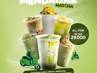 Promo Kopi Nako Mendadak Matcha semua varian Rp.29.000 berlaku sampai 31 Desember 2025