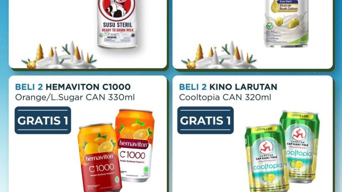 Promo LAWSON GAS! Gratisan ala Lawson 1–15 Desember dengan promo beli-produk-gratis-produk