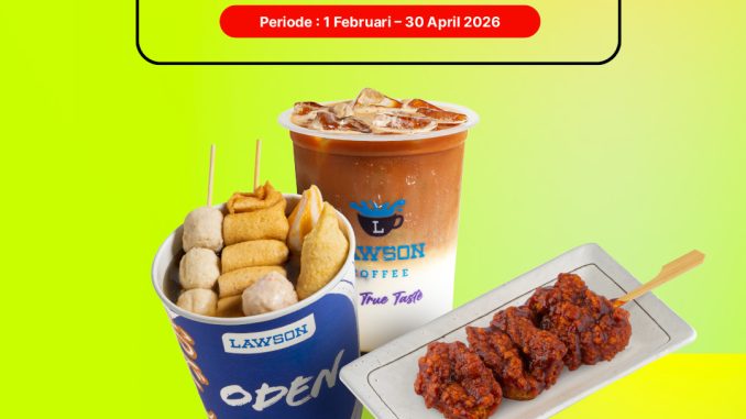 Promo Lawson Diskon Rp. 10.000 Pakai QRIS Superbank dengan scan QRIS EDC OVO minimal transaksi Rp30.000
